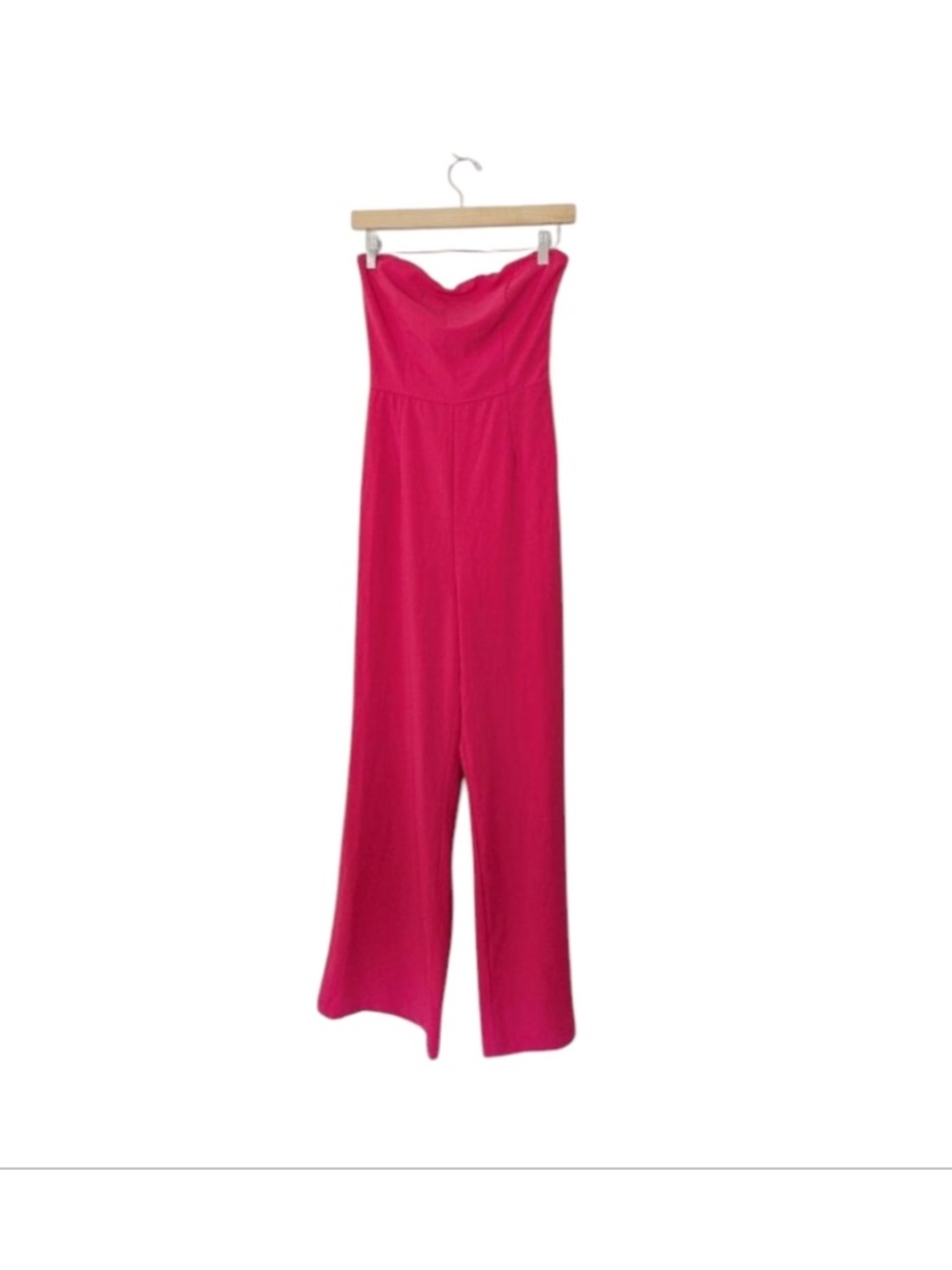 DO+BE Strapless Pink Jumpsuit